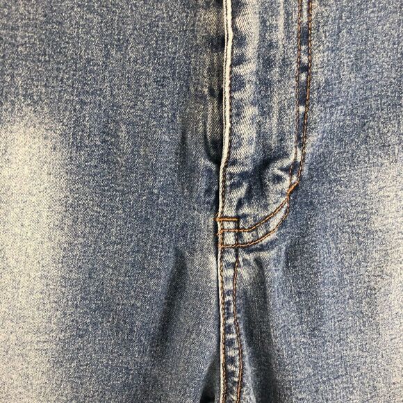 Revolt blue patch high rise jeans size 20 - Picture 6 of 9